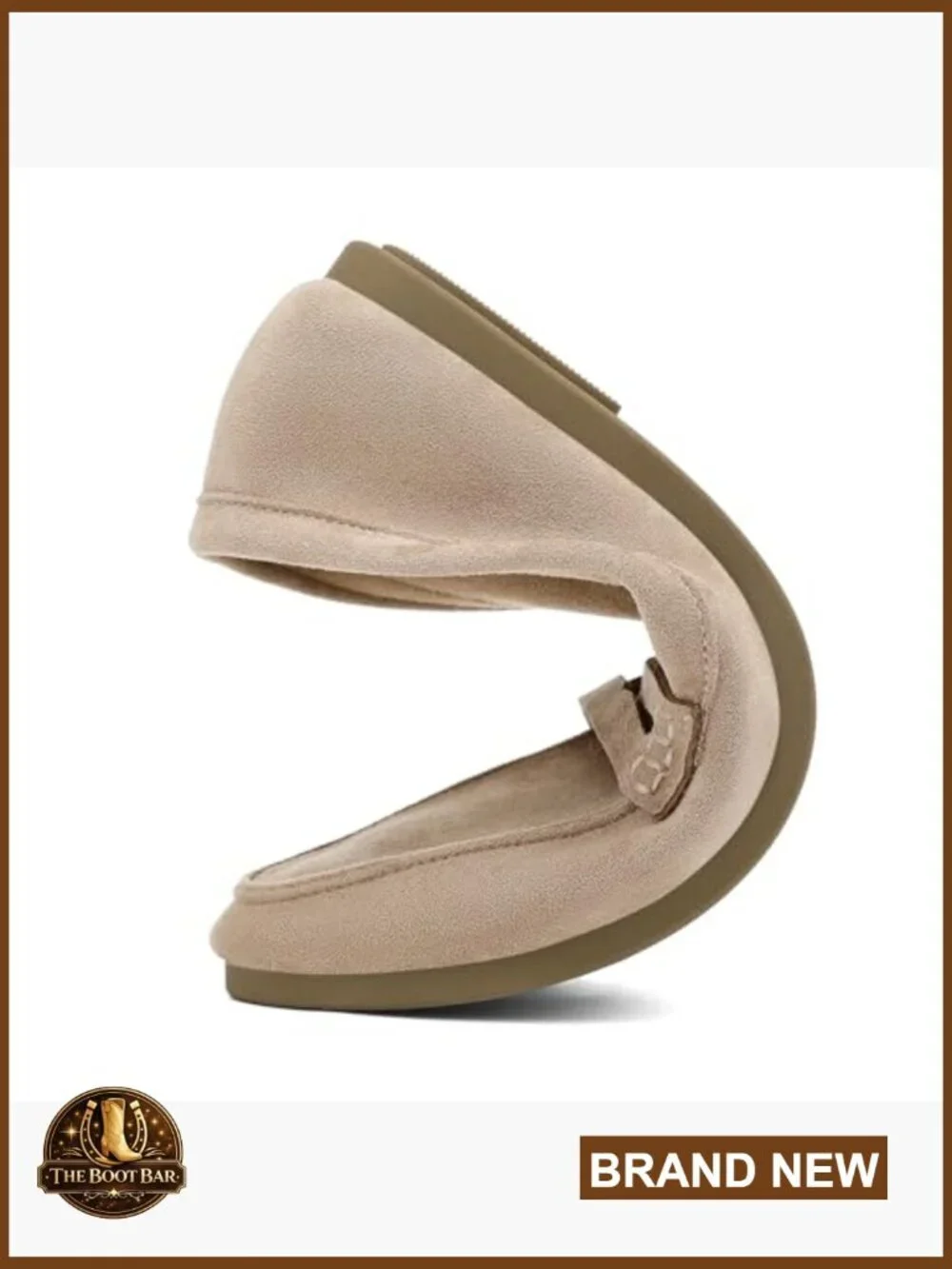 Faux Suede Penny Loafers Slip On Flats Lightweight Comfortable Walking Shoes